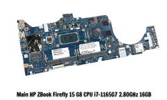 Main HP ZBook Firefly 15 G8 CPU i7-1165G7 2.80GHz 16GB