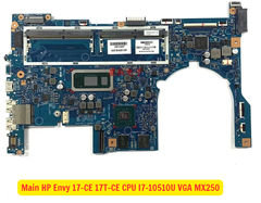 Main HP Envy 17-CE 17T-CE CPU I7-10510U VGA MX250