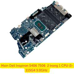 Thay Main Dell Inspiron 5406 7506 i3-1115G4 2-in-1 – Chính Hãng