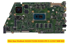 Main Asus VivoBook X421EA F513EA X521EA CPU i5-1135G7 RAM 8GB