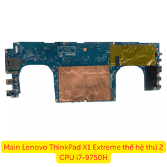 Main Lenovo ThinkPad X1 Extreme thế hệ thứ 2 CPU i7-9750H