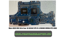 Main ASUS ROG Strix Scar 18 G834JZ CPU I9-13980HX NVIDIA RTX 4080