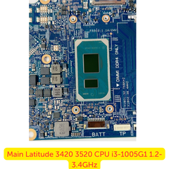 Thay Main Dell Latitude 3420 3520 i3-1005G1 – Chính Hãng