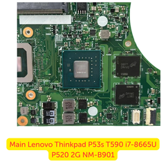 Thay Main Lenovo ThinkPad P53s / T590 i7-8665U Quadro P520 NM-B901