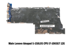 Main Lenovo Ideapad 5-15IIL05 CPU I7-1065G7 12G