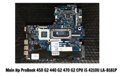 Main Hp ProBook 450 G2 440 G2 470 G2 CPU i5 4210U LA-B181P