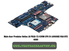 Main Acer Predator Helios 18 PH18-72-93VM CPU i9-14900HX VGA RTX 4080