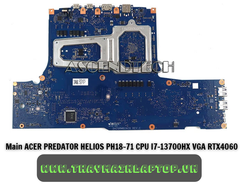 Main ACER PREDATOR HELIOS PH18-71 CPU I7-13700HX VGA RTX4060