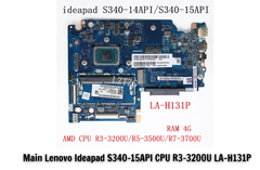 Main Lenovo Ideapad S340-15API CPU R3-3200U LA-H131P