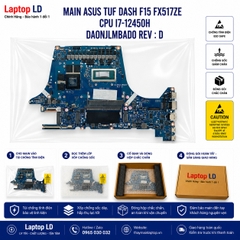Main Asus TUF Dash F15 FX517ZE | CPU i7 12650H | DAONJLMBAD0 REV : D