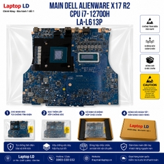 Main Dell Alienware X17 R2 | CPU i7-12700H | LA-L613P