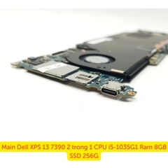 Main Dell XPS 13 7390 2 trong 1 CPU i5-1035G1 Ram 8GB SSD 256G