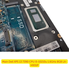 Main Dell XPS 13 7390 CPU i5-10210u 1.6GHz 8GB LA-H931P