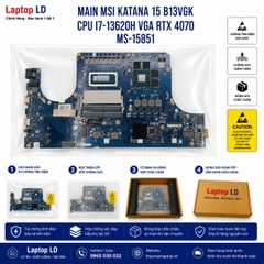 Main MSI Katana 15 B13VGK CPU i7-13620H VGA RTX 4070 | MS-15851
