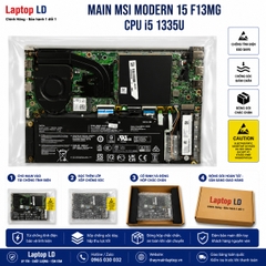 Main MSI Modern 15 F13MG | CPU i5 1335U