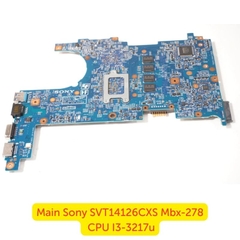 Main Sony SVT14126CXS Mbx-278 CPU I3-3217u