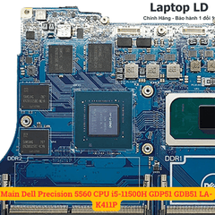 Main Dell Precision 5560 CPU i5-11500H GDP51 GDB51 LA-K411P
