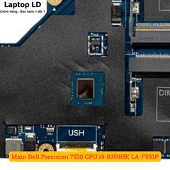 Main Dell Precision 7530 CPU i9-8950HK LA-F591P