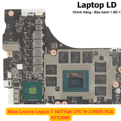 Main Lenovo Legion 7-16ITHg6 CPU I9-11980H VGA RTX3080