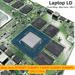 Main Asus N7600PC X7600PC V3500P X3400PC K3500PC CPU I7 VGA