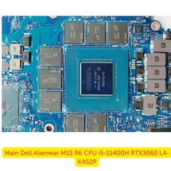 Main Dell Alienwar M15 R6 CPU i5-11400H RTX3060 LA-K452P