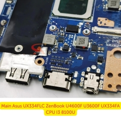 Main Asus UX334FLC ZenBook U4600F U3600F UX334FA​ CPU I3 8100U