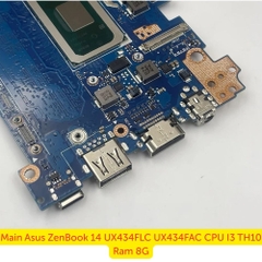 Main Asus ZenBook 14 UX434FLC UX434FAC CPU I3 TH10 Ram 8G