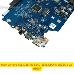 Main Lenovo FLE X-15IML S340-15IIL CPU I5-1035G4 LA-H103P