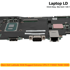 Main Dell Latitude 5430 Rugged Extreme CPU I7-1185G7 RAM 16GB