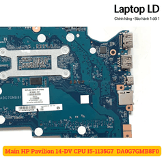 Main HP Pavilion 14-DV CPU I5-1135G7  DA0G7GMB8F0