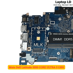Main Dell Latitude 5550 CORE ULTRA 5 135U