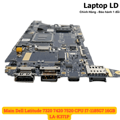 Main Dell Latitude 7320 7420 7520 CPU I7-1185G7 16GB LA-K371P