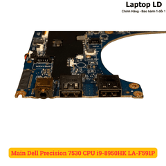 Main Dell Precision 7530 CPU i9-8950HK LA-F591P