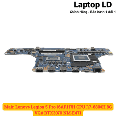 Main Lenovo Legion 5 Pro 16ARH7H CPU R7-6800H 8G VGA RTX3070 NM-E471