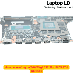 Main Lenovo Legion 7-16ITHg6 CPU I9-11980H VGA RTX3080
