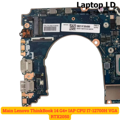 Main Lenovo ThinkBook 14 G4+ IAP CPU I7-12700H VGA RTX2050