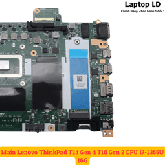 Main Lenovo ThinkPad T14 Gen 4 T16 Gen 2 CPU i7-1355U 16G