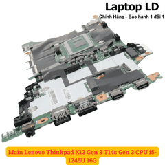 Main Lenovo Thinkpad X13 Gen 3 T14s Gen 3 CPU i5-1245U 16G