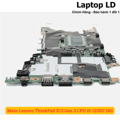 Main Lenovo ThinkPad X13 Gen 3 CPU i5-1235U 16G