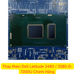 Thay Main Dell Latitude 3480 / 3580 i5-7200U Chính Hãng