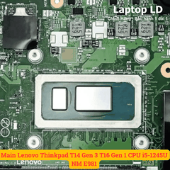 Main Lenovo Thinkpad T14 Gen 3 T16 Gen 1 CPU i5-1245U NM E981