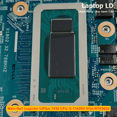Main Dell Inspiron 14Plus 7430 CPU i5-13420H VGA RTX3050