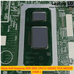 Main Dell Inspiron 5491 5591 CPU i7-10510U VGA MX230 17859-1