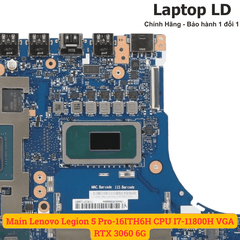 Main Lenovo Legion 5 Pro-16ITH6H CPU I7-11800H VGA RTX 3060 6G