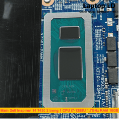 Main Dell Inspiron 14 7430 2 trong 1 CPU i7-1355U 1.7GHz RAM 16GB