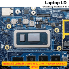 Main Dell Latitude 7440 / 7640 CPU I7-1365U 32GB LA-M591P