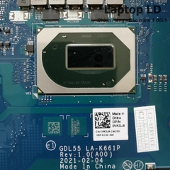 Main Dell G15 5510 | CPU i7-10870H | RTX3050Ti | LA-K662P