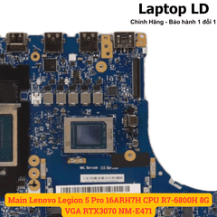 Main Lenovo Legion 5 Pro 16ARH7H CPU R7-6800H 8G VGA RTX3070 NM-E471