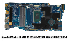 Main Dell Vostro 14 5410 15 5510 i7-11390H VGA MX450 213110-1