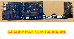 Main Dell XPS 13 7390 CPU i5-10210u 1.6GHz 8GB LA-H931P
